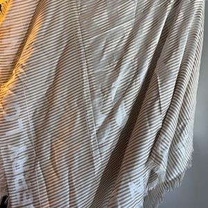 Large Burberry silk square scarf with tags